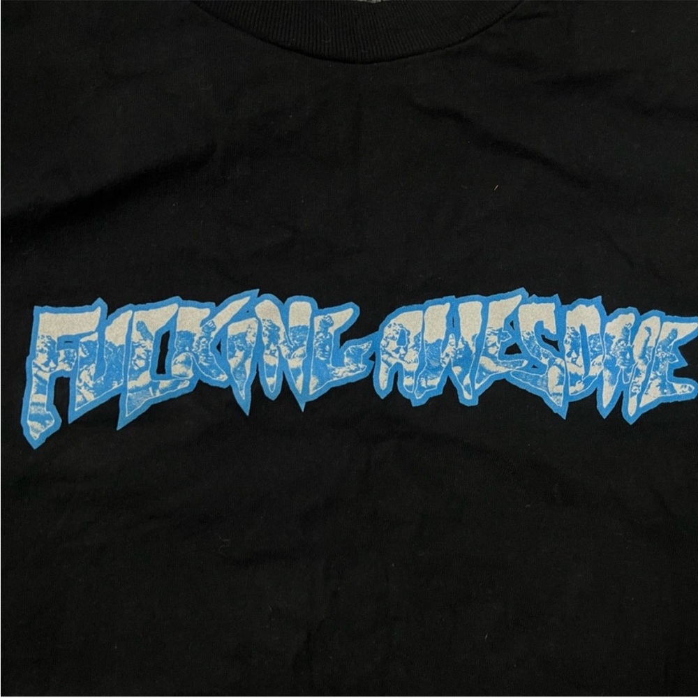 FUCKING AWESOME CHERUB FIGHT TEE - BLACK Size Large - Picture 6 of 11